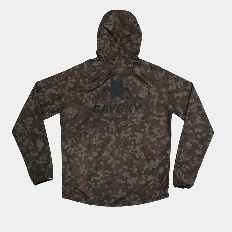 Saysky Camo Pace Jacket Brown Camo 1048 OMRJA22C1048