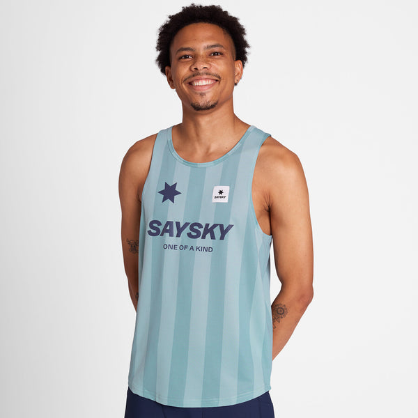 Saysky Combat Singlet Blue Stripes 007 NMRSI31C007