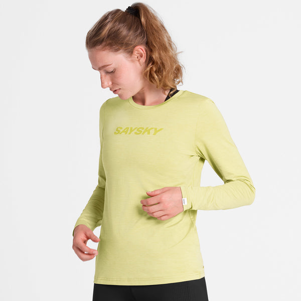 Saysky Pace Long Sleeve Green 3008 NWRLS20C3008