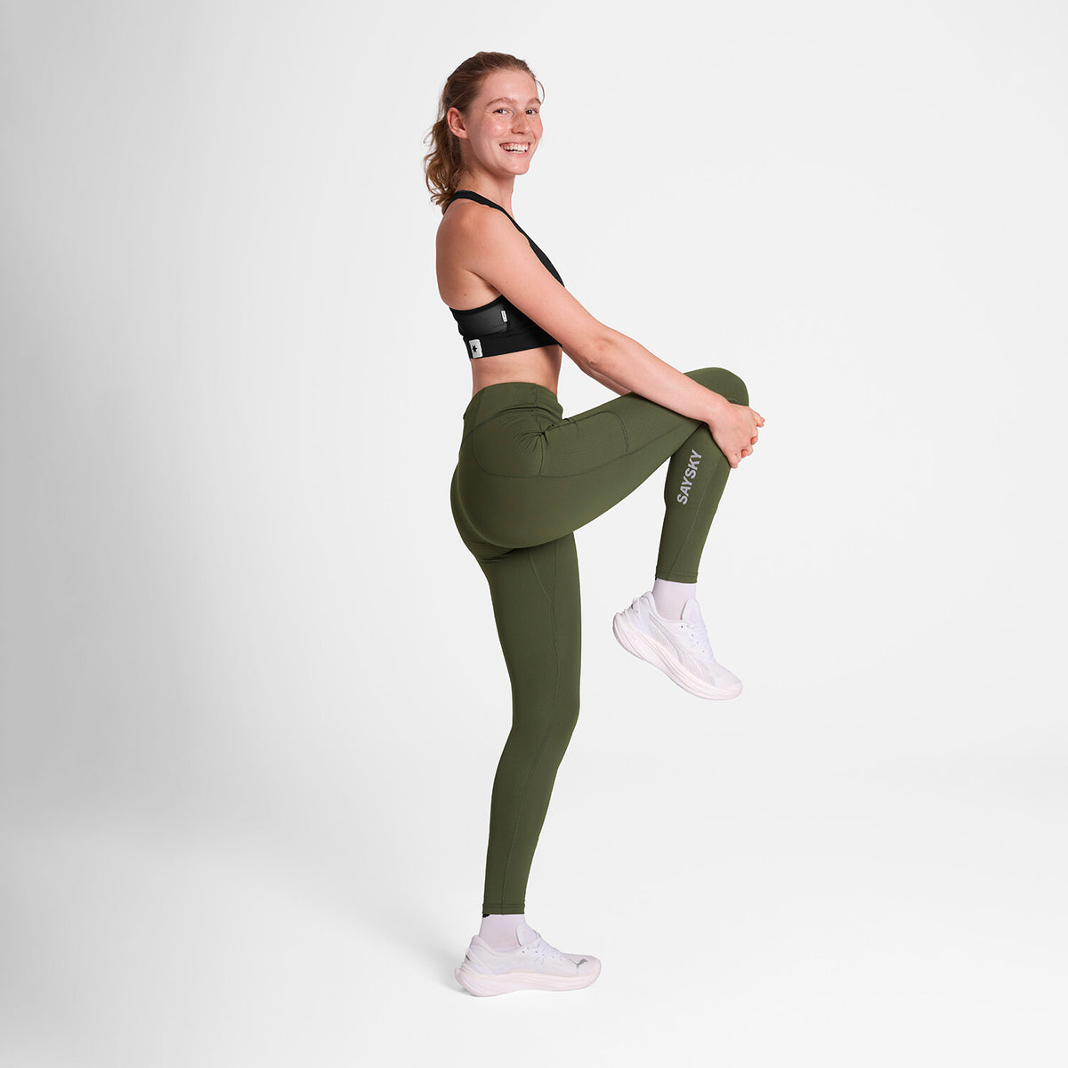 Saysky Combat+ Tights Green 301 XWRLT20C301