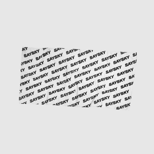 Saysky Logo Towel White 101 IMATL03