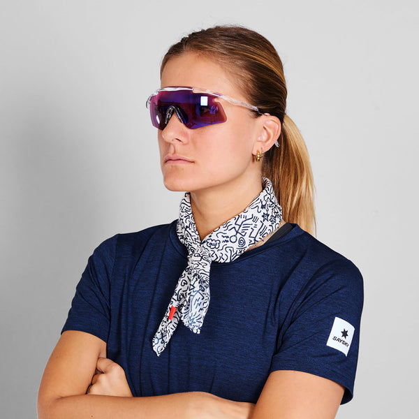 Saysky Bandana White 1015 LUASC01C1015