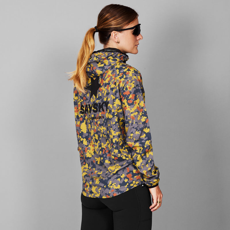 Saysky Camo Pace Jacket Yellow Camo 1019 MMRJA03C1019