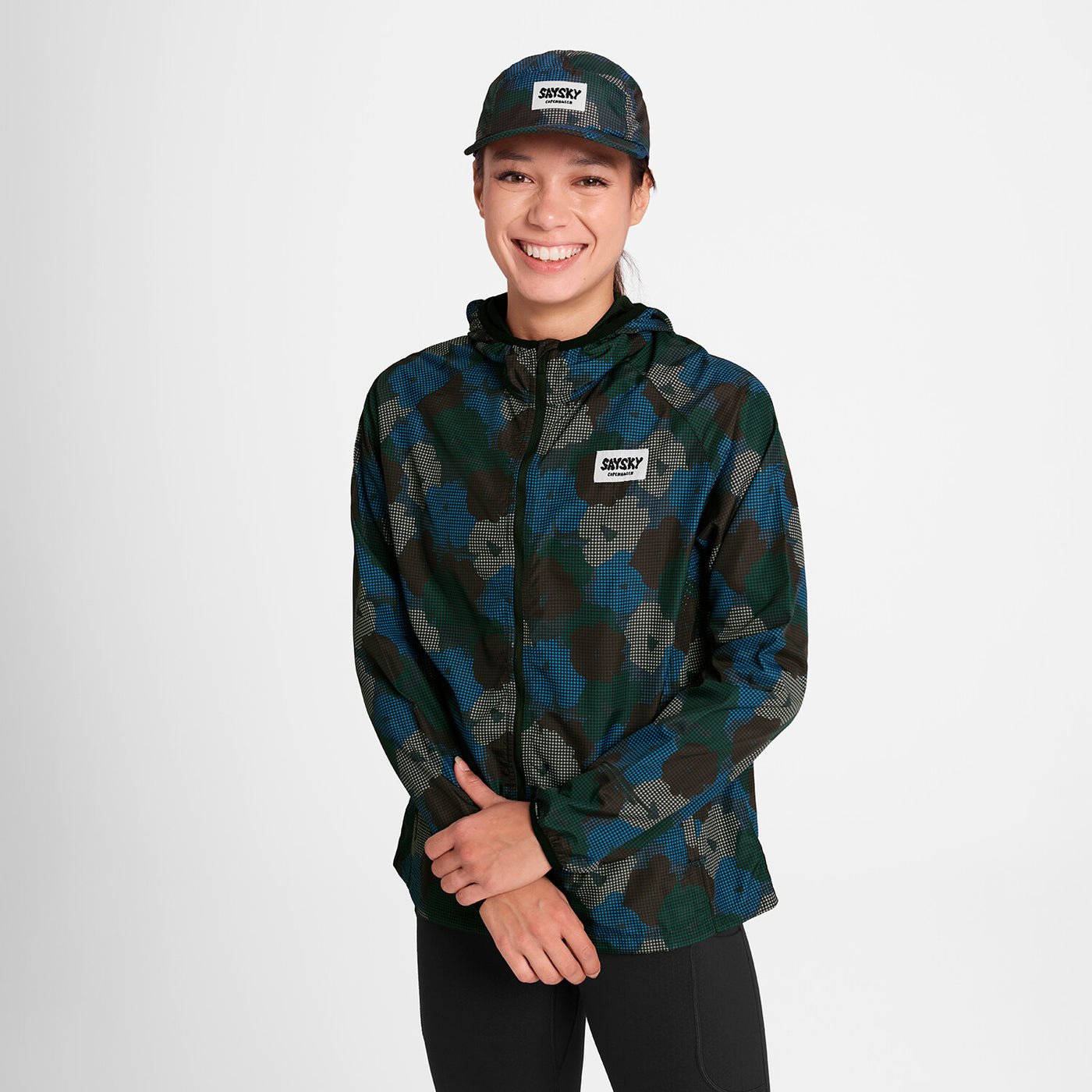 SAYSKY 迷彩柄ウィンドブレーカー XS 19088890_OWRJA21C1046_MODEL_1_