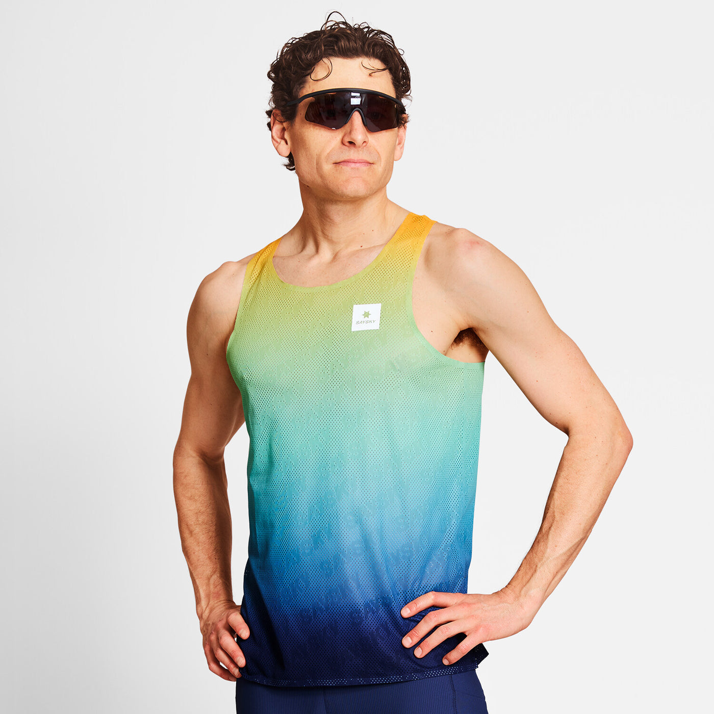Saysky Drip Dye Flow Air Singlet – Saysky.us