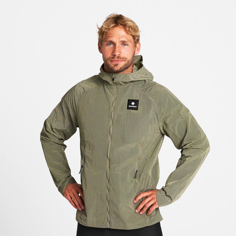 Saysky Clean Pace Shield Jacket Beige 802 OMRJA30C802