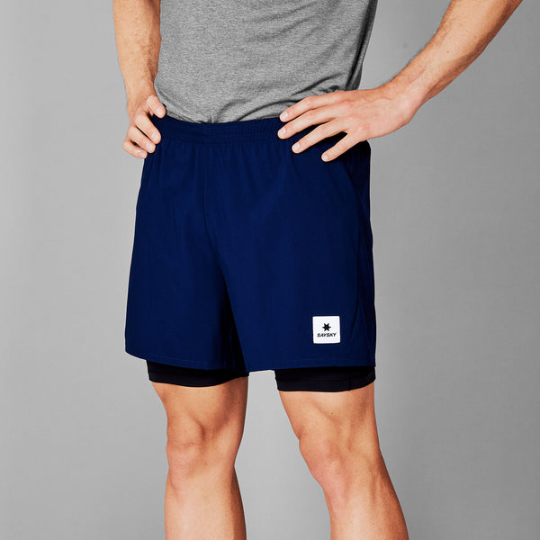 Saysky 2 in 1 Pace Shorts 5'' Blue 201 XMRSH20C201
