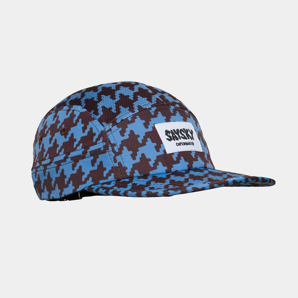 Saysky Combat Cap Blue Houndstooth 1047 OUACA101C1047