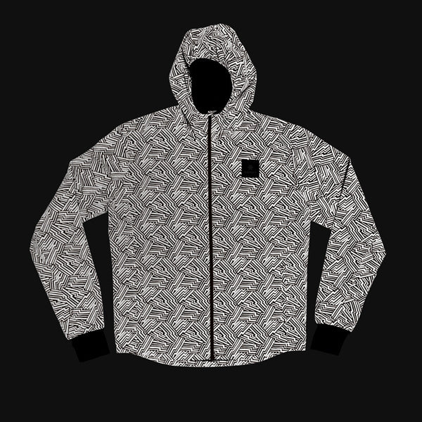 Saysky Reflective Blaze Jacket Black Reflective Lightning 1050 OMRJA01C1050
