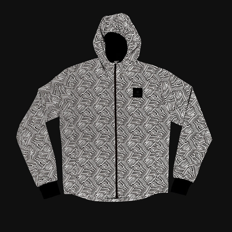 Saysky Reflective Blaze Jacket Black Reflective Lightning 1050 OMRJA01C1050