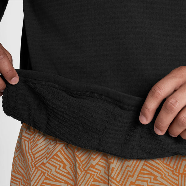 Saysky Blaze Half Zip Light Fleece Black 9001 KMRFL03C9001