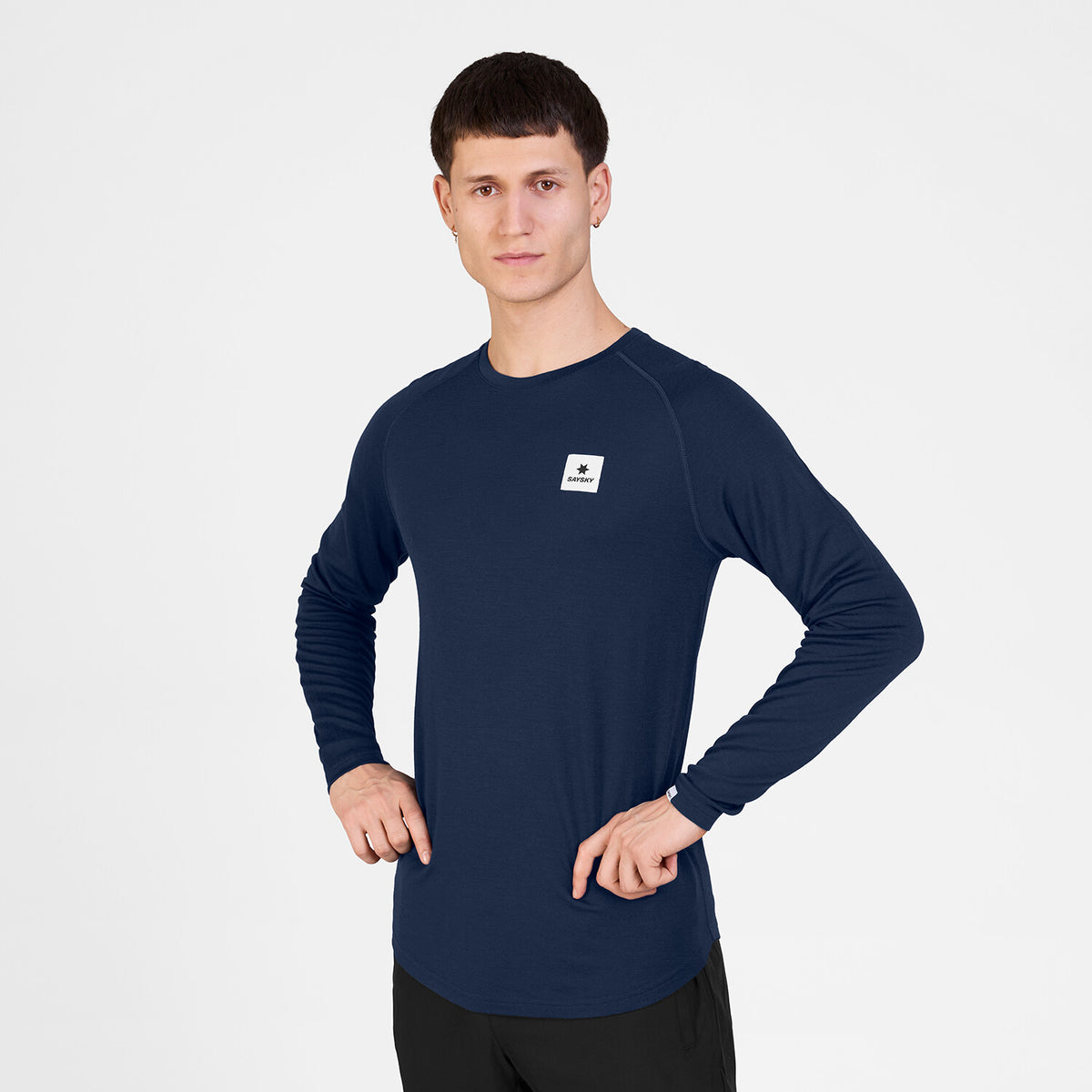 Saysky Merino 165 Base Layer Long Sleeve Blue 201 SM20008