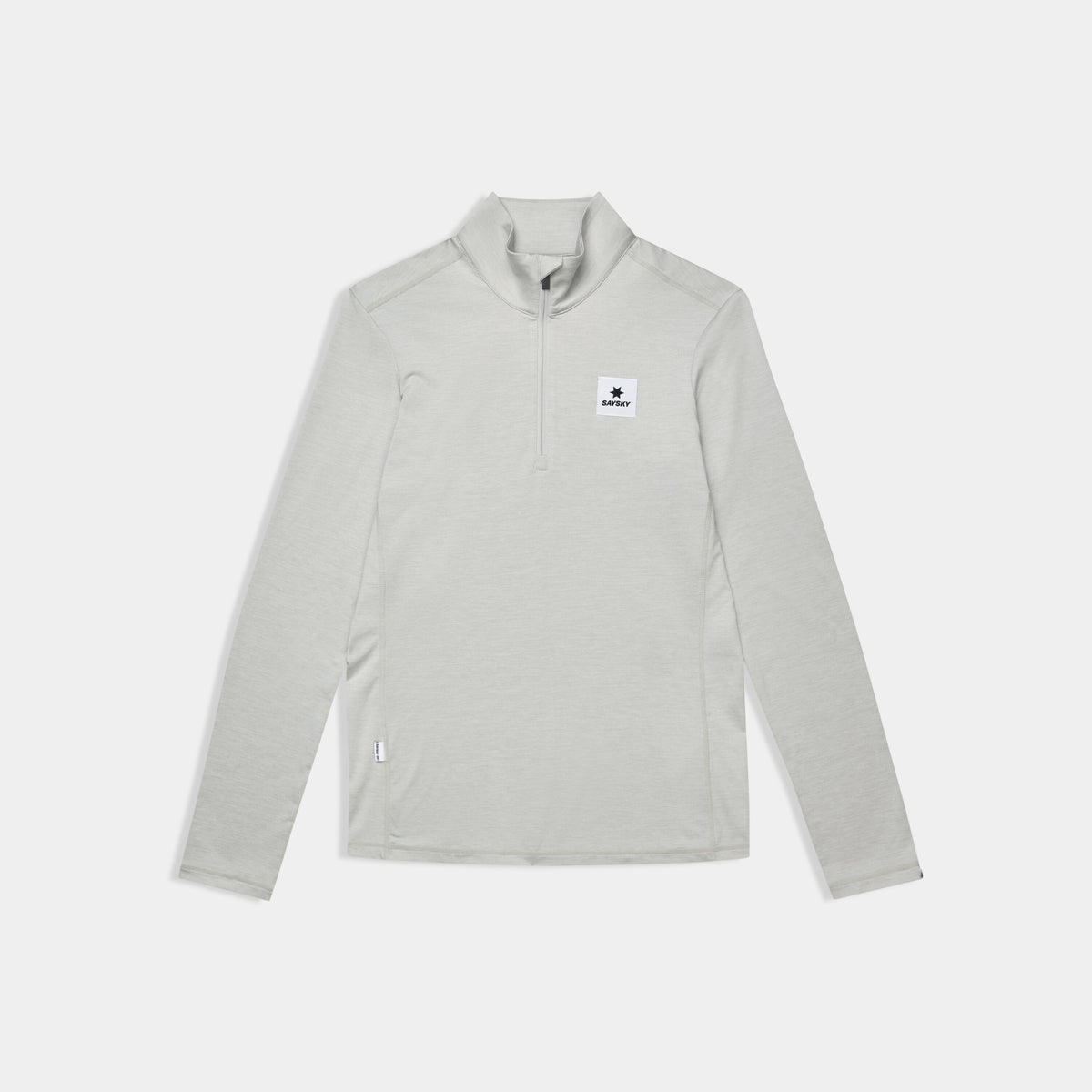 Saysky Pace Half Zip Long Sleeve Grey 6008 SW20002