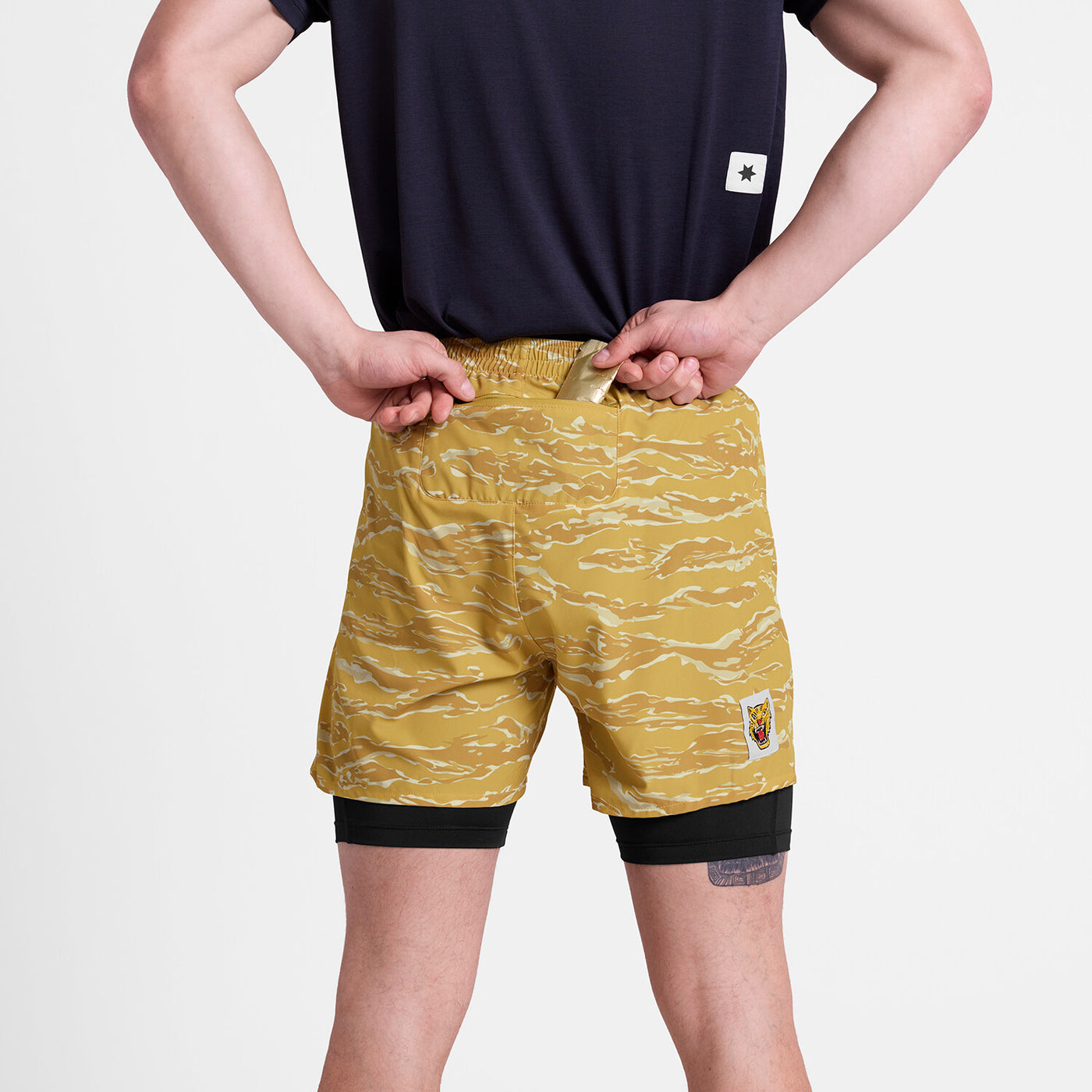 セイスカイ SAYSKY Tiger 2 In 1 Shorts S Saysky Tiger Pace 2 in 1 Shorts 5'' – Saysky.us