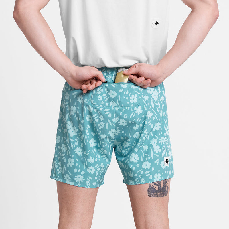 SAYSKY Flower Pace ショーツ 5インチ インナーブリーフ付 Saysky Flower Pace Shorts 5'' – Saysky.us