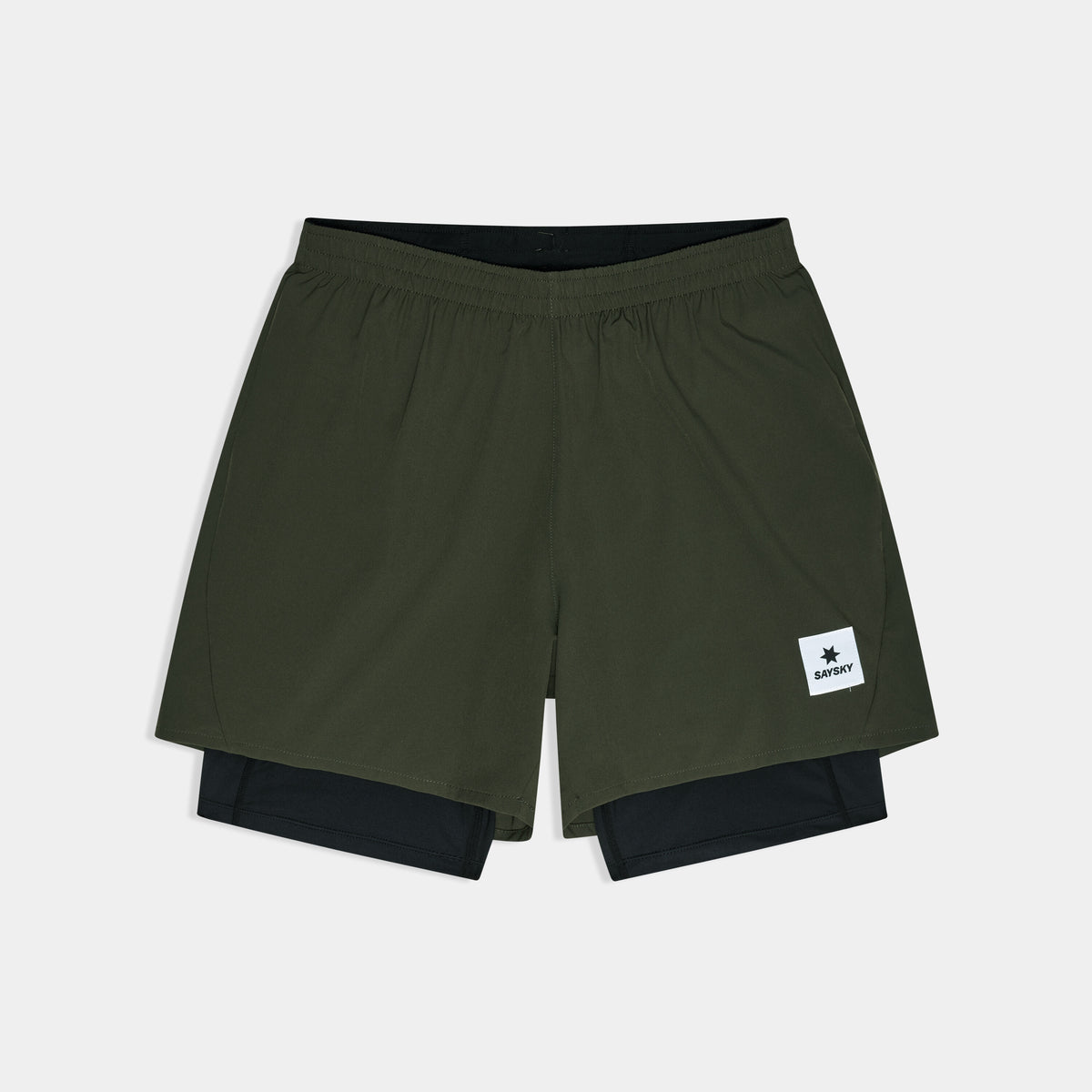 Saysky 2 in 1 Pace Shorts 5'' Green 301 SM40002