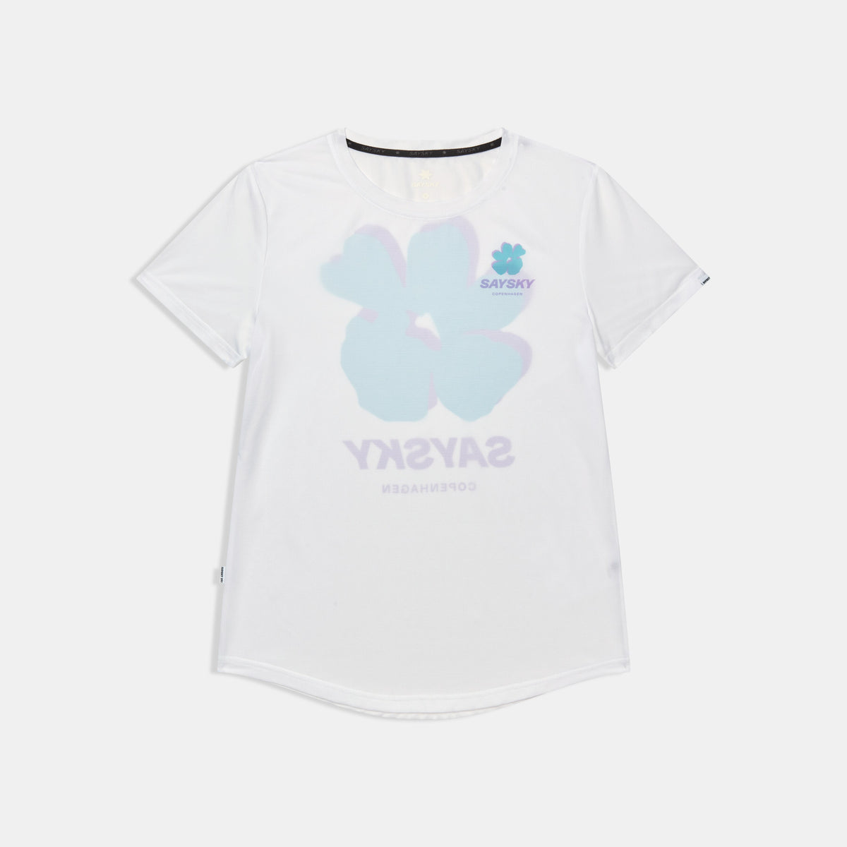 Saysky Flower Combat T-Shirt White 101 SW25009
