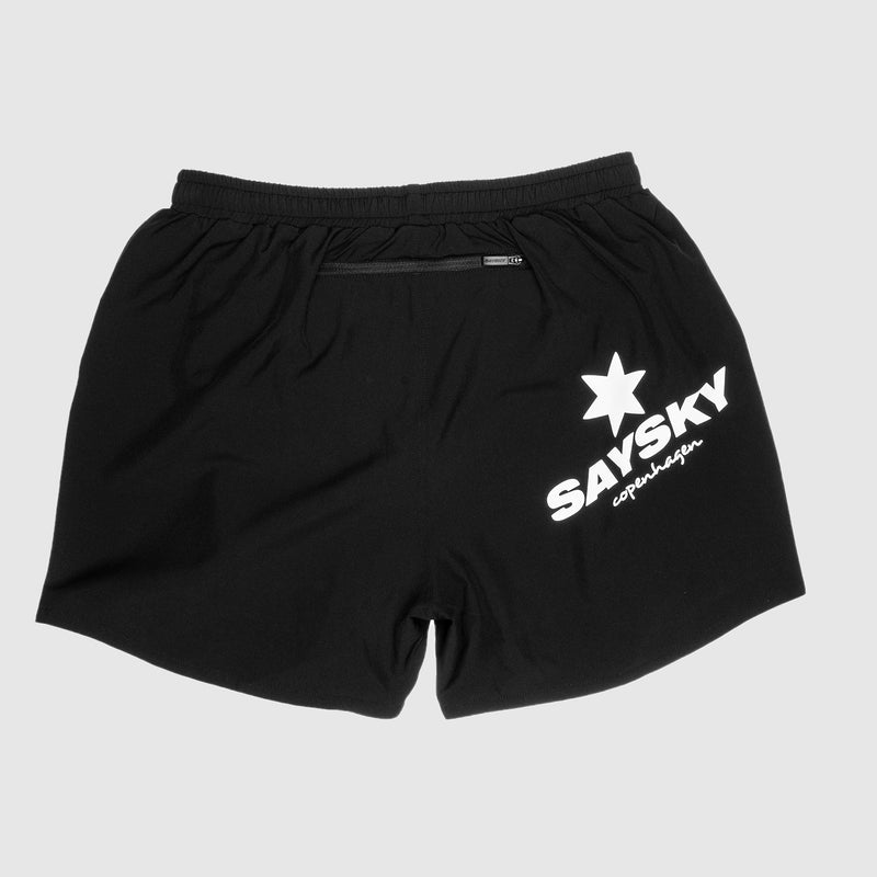 SAYSKY 2 In 1 Compression Pace Shorts 5'' SHORTS BLACK