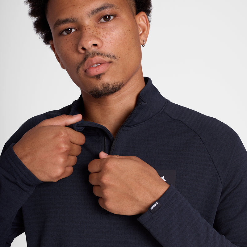 SAYSKY Blaze Half Zip Light Fleece FLEECE 9001 - BLACK