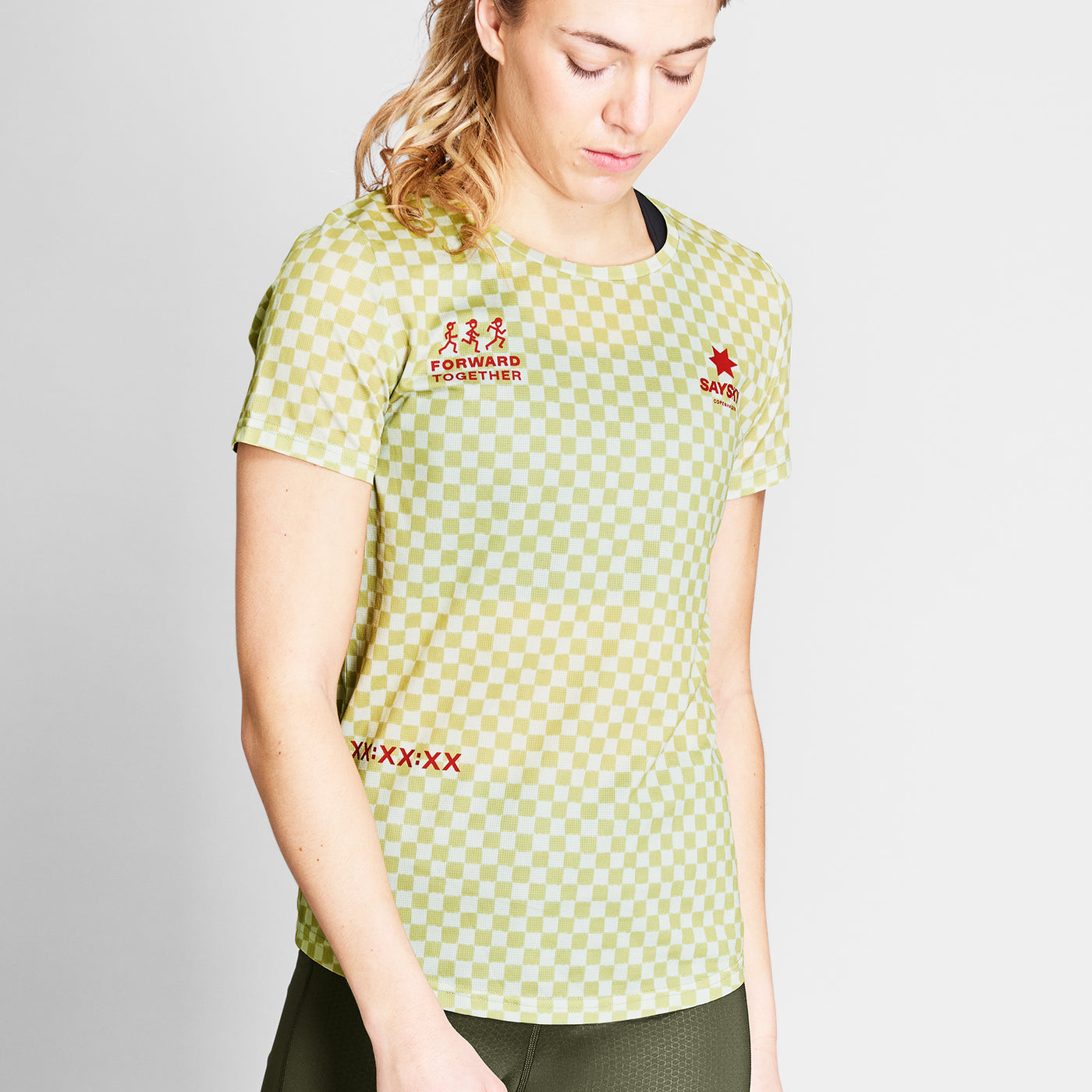 T-shirt Saysky Terrazzo Combat Tee - Top4Running.com