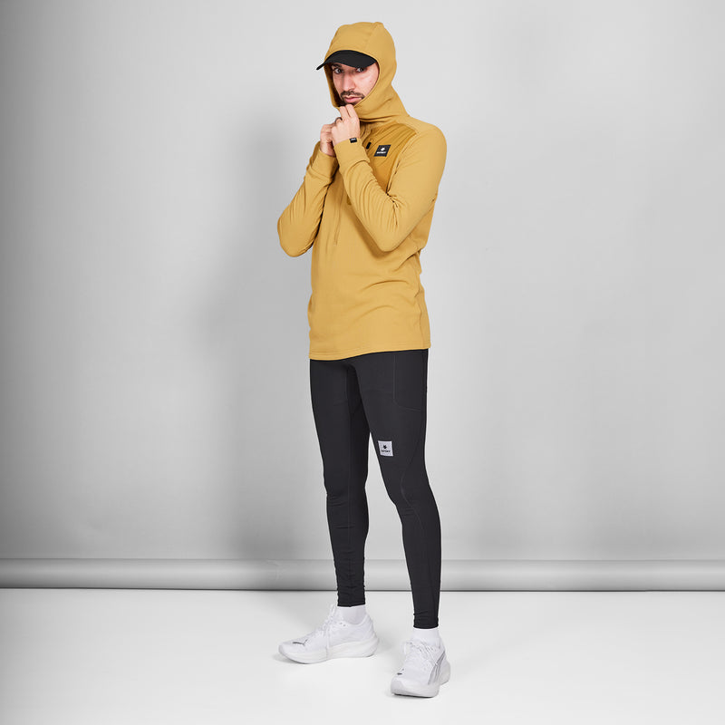 SAYSKY Combat Half Zip Fleece Hoodie FLEECE 414 - YELLOW