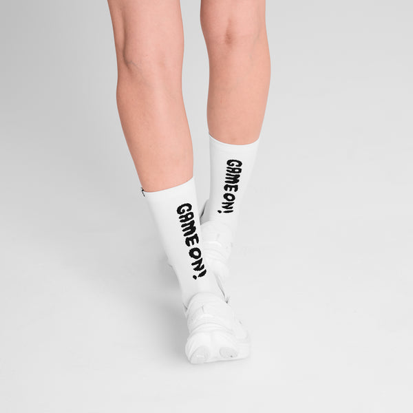 SAYSKY Combat High Socks SOCKS 101 - WHITE