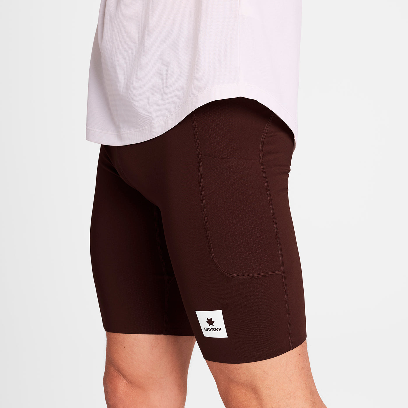 ウォーキング・ランニングウェア SAYSKY COMBAT SHORT TIGHTS 9 XS RED SAYSKY Combat+ Short Tights 9