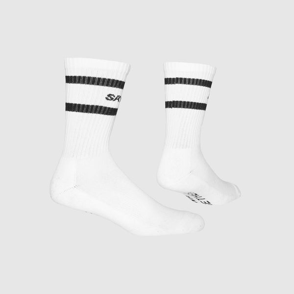 SAYSKY Crew Socks SOCKS 101 - WHITE