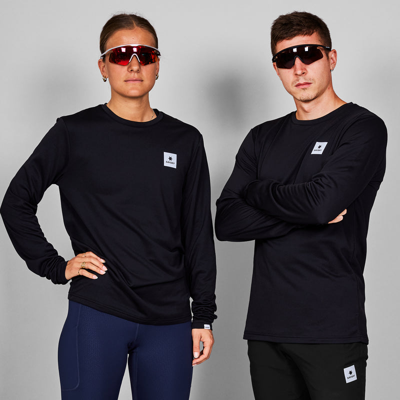 SAYSKY Flow Base Layer LONG SLEEVES 901 - BLACK