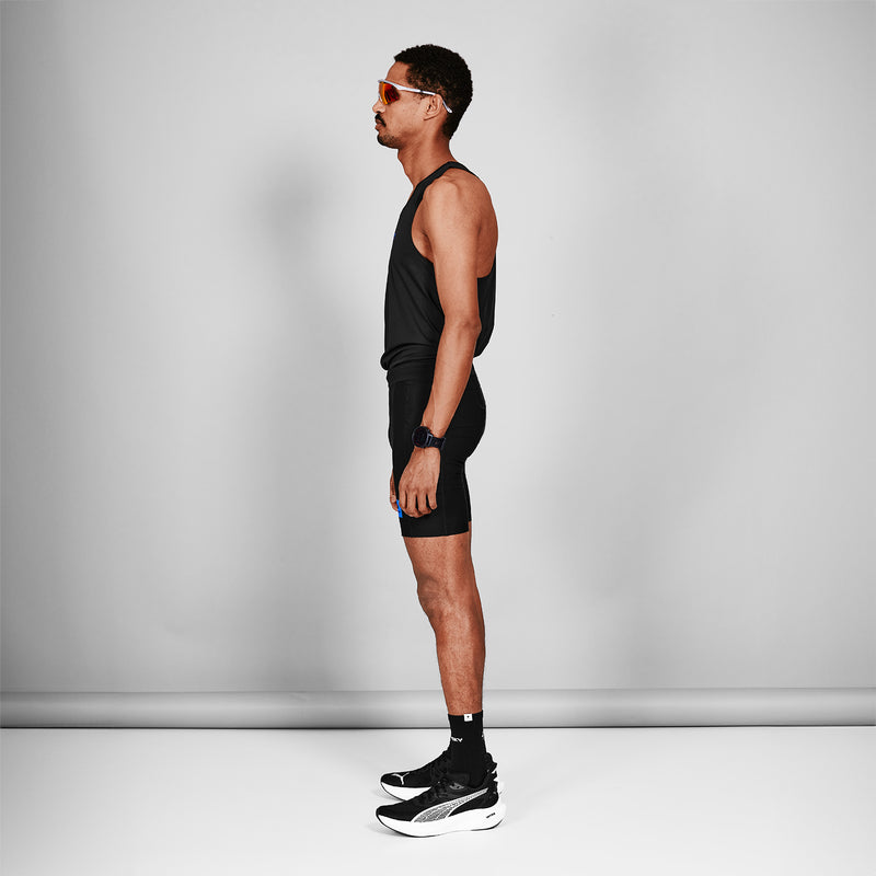 SAYSKY Flow+ Race Short Tights 7'' TIGHTS 901 - BLACK