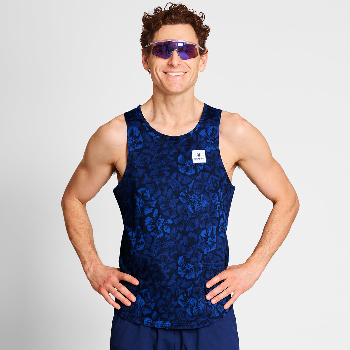 トップス SAYSKY FLORAL COMBAT SINGLET SAYSKY Flower Combat Singlet – Saysky.us