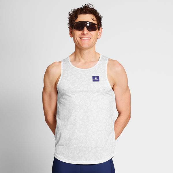 【未使用】セイスカイ　SAYSKY CC COMBAT SINGLET ホワイト SAYSKY Flower Combat Singlet – Saysky.us