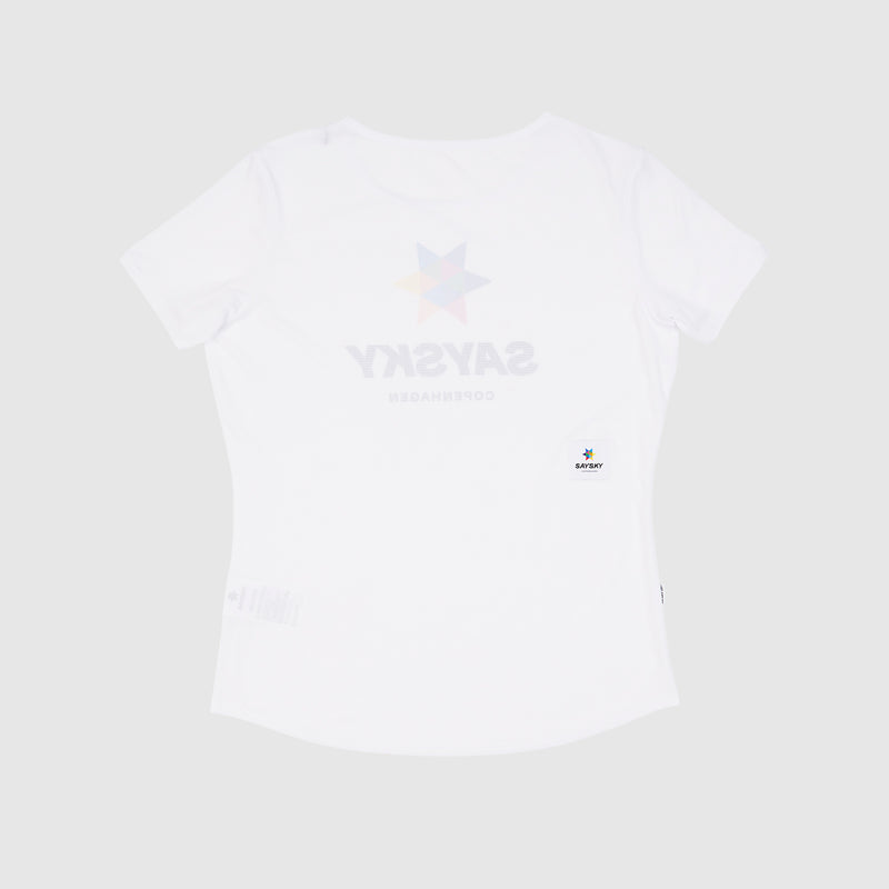 SAYSKY Heritage Flow T-shirt T-SHIRTS 101 - WHITE