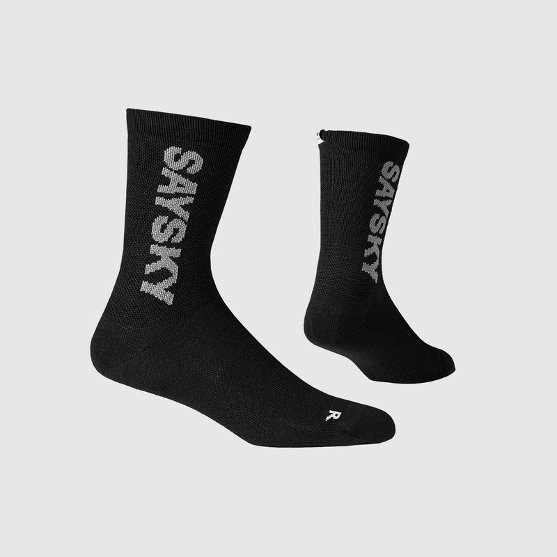 SAYSKY High Merino Socks SOCKS BLACK