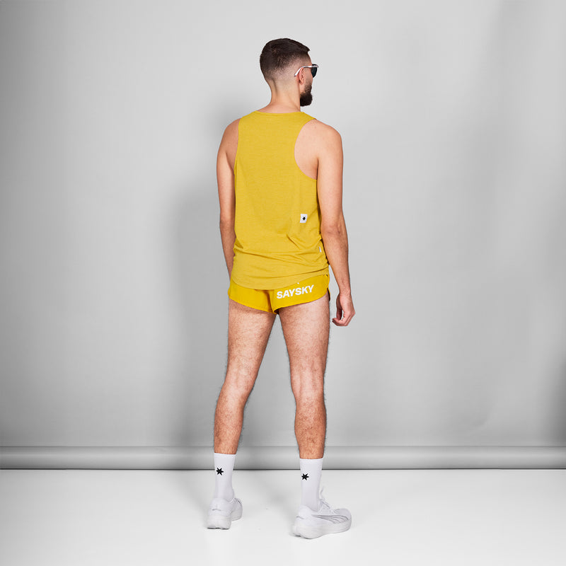 SAYSKY Logo Combat Pro Singlet SINGLETS 4007 - YELLOW