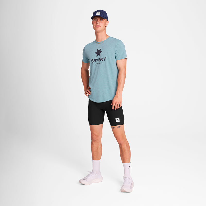 SAYSKY Logo Combat Pro T-shirt T-SHIRTS 2013 - BLUE