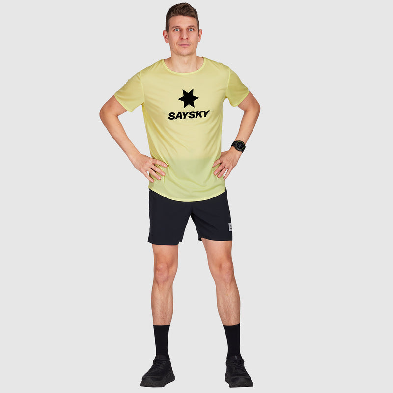 SAYSKY Logo Flow T-shirt T-SHIRTS 401 - YELLOW