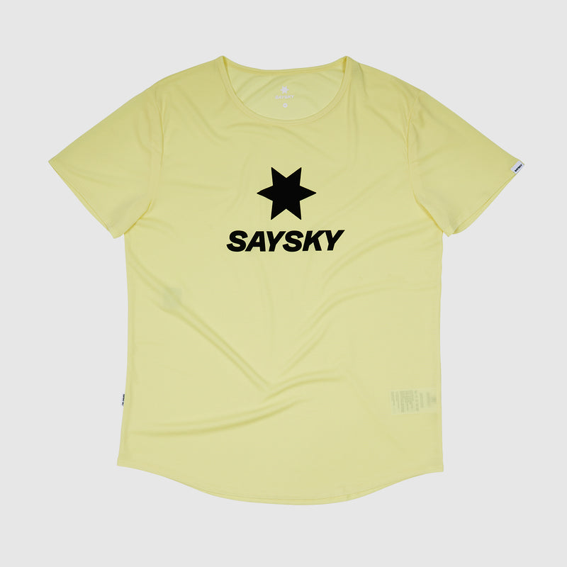 SAYSKY Logo Flow T-shirt T-SHIRTS 401 - YELLOW