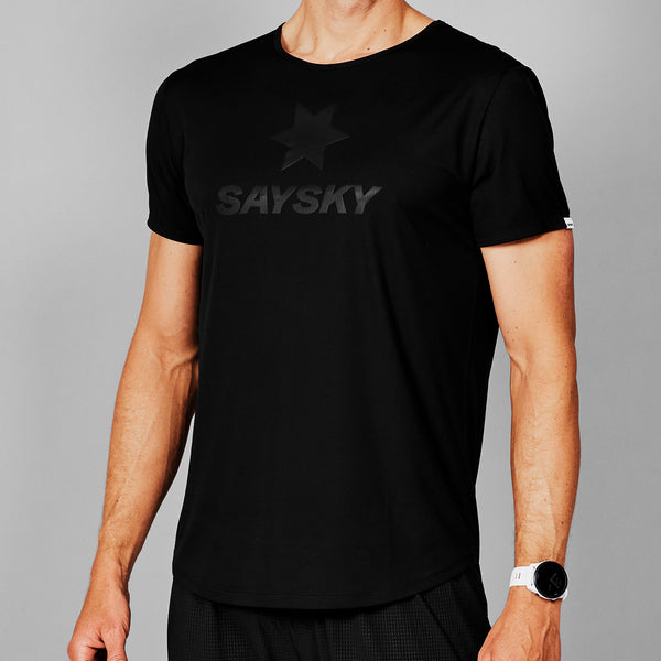 SAYSKY Logo Flow T-shirt T-SHIRTS 902 - BLACK