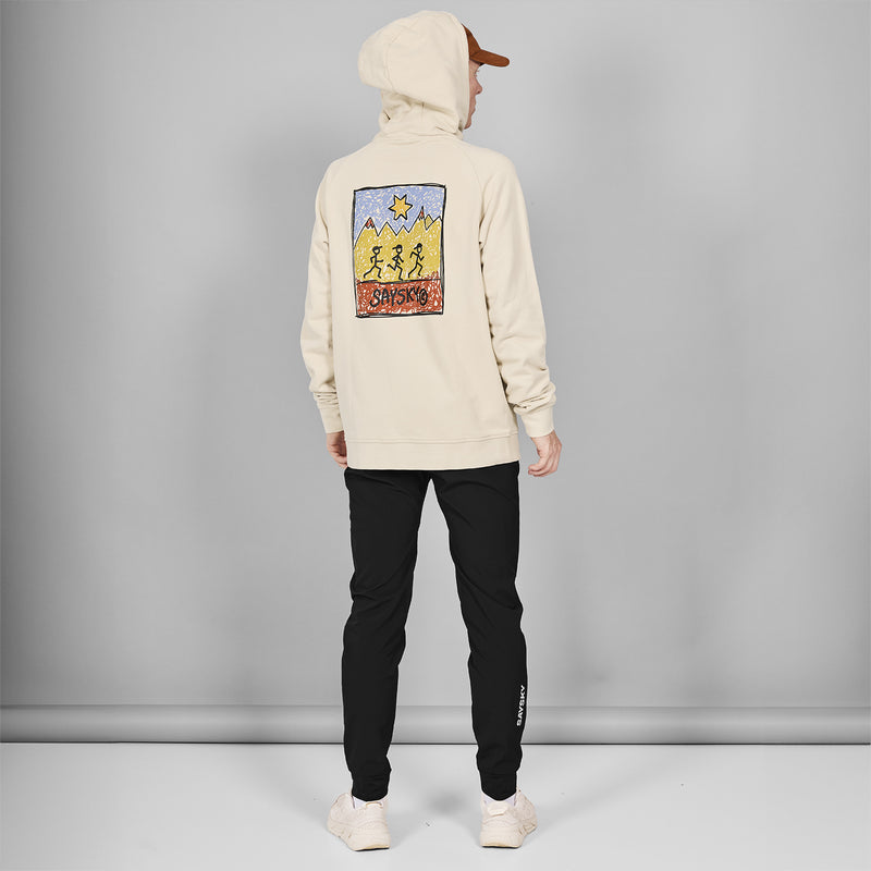 SAYSKY Logo Everyday Hoodie SWEATSHIRTS 103 - BEIGE