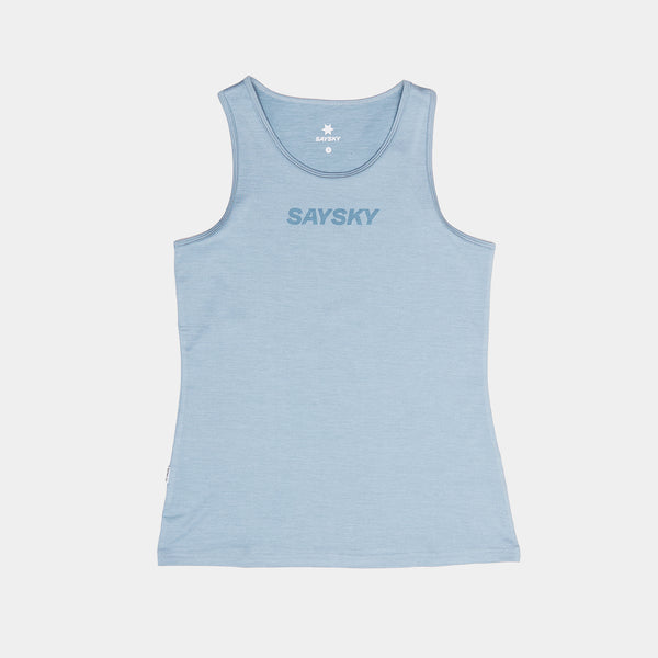 SAYSKY Logo Pace Top SINGLETS 2010 - BLUE MELANGE