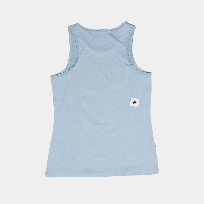 SAYSKY Logo Pace Top SINGLETS 2010 - BLUE MELANGE