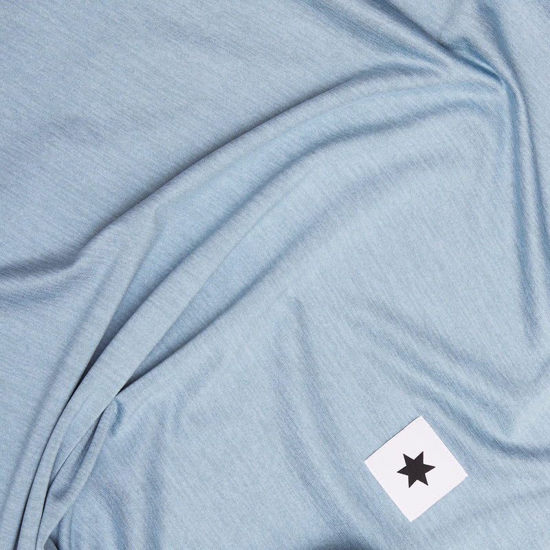SAYSKY Logo Pace Top SINGLETS 2010 - BLUE MELANGE