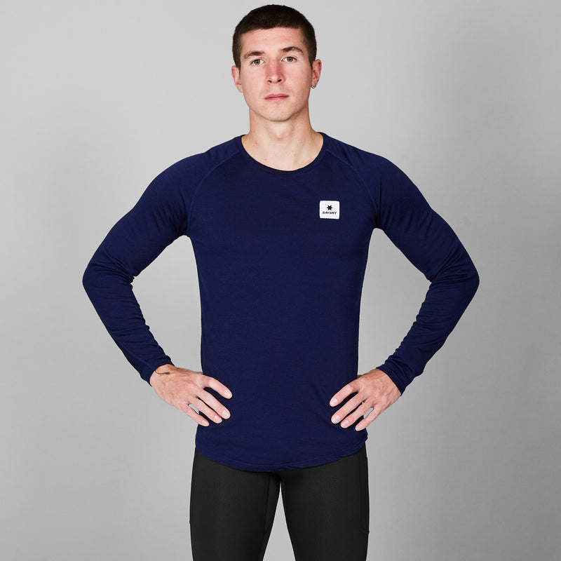 SAYSKY Merino Base 165 Long Sleeve LONG SLEEVES 201 - BLUE