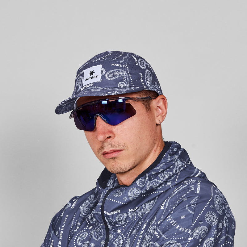 SAYSKY Paisley Combat Cap 103 HEADWEAR 1020 - BLUE PAISLEY AOP