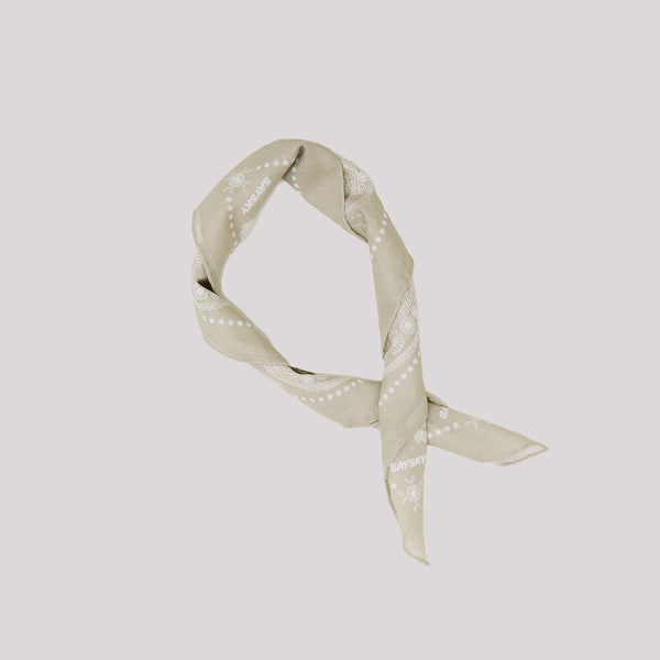 SAYSKY Paisley Scarf ACCESSORIES 801 - BEIGE