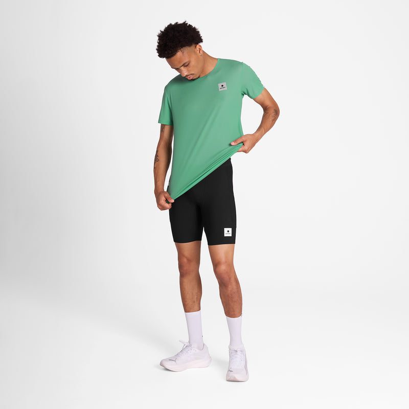 SAYSKY Reactive Flow T-Shirt T-SHIRTS 1038 - GREEN AOP