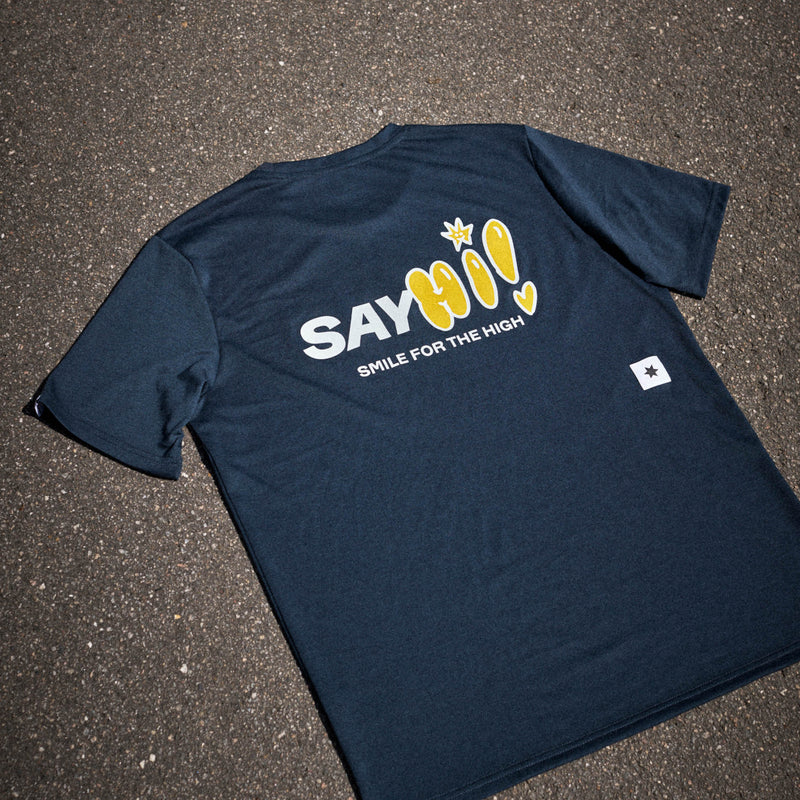 SAYSKY Smile Motion T-shirt T-SHIRTS 6001 - GREY