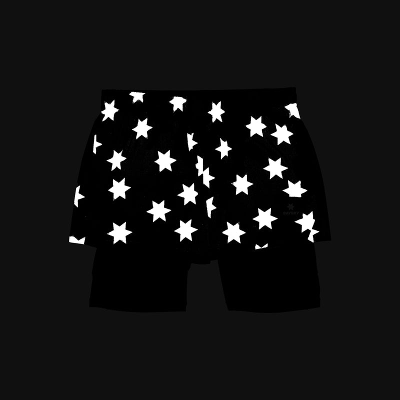 SAYSKY Star 2 in 1 Pace Shorts 3'' SHORTS 1009 - BLACK