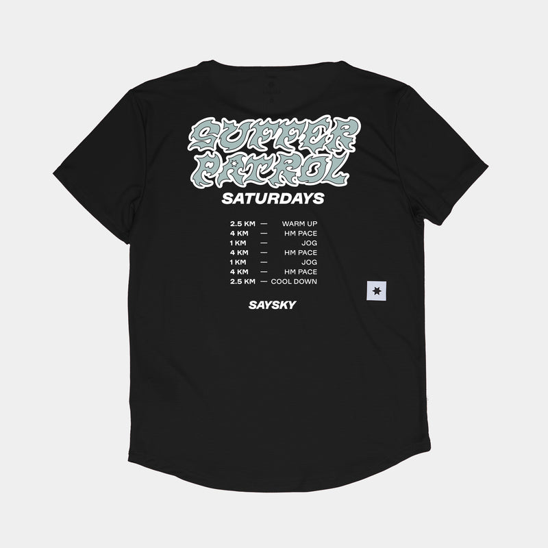 SAYSKY Suffer Patrol Flow T-Shirt T-SHIRTS 902 - BLACK